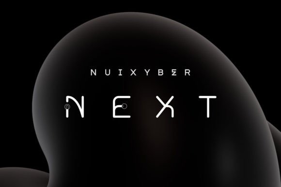 Designing the Future: How Nuixyber Next Redefines Digital Typography Through Quantum Aesthetics