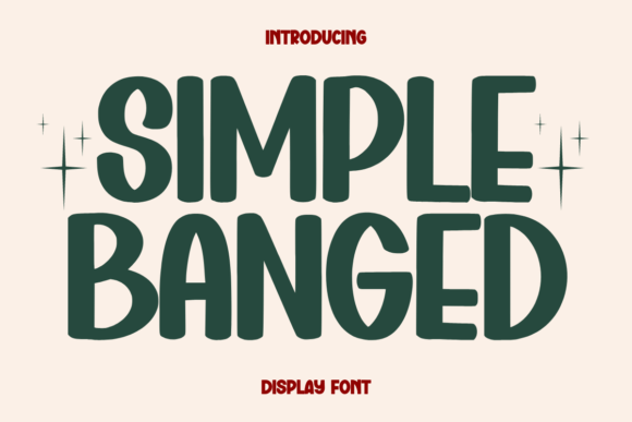 Elevate Your Brand Identity with the Timeless Elegance of Simple Banged