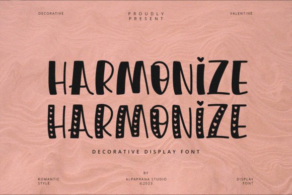 Harmonize Font: Evaluating Its Whimsical Style for Modern Design Projects