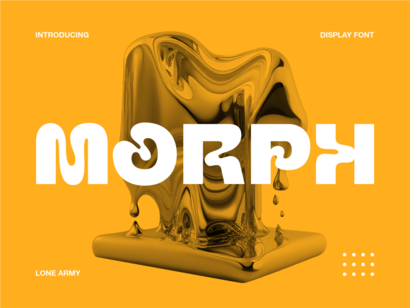 Morph: The Bold Liquid Font for Modern Displays