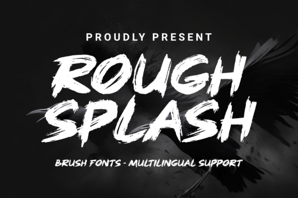 Rough Splash: The Energetic Brush Font Redefining Modern Brand Identity