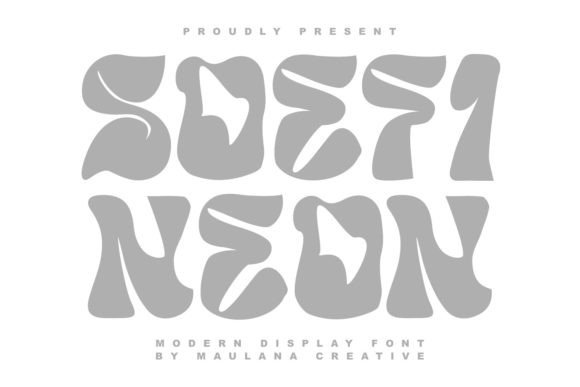 Soefi Neon: A Quirky Font for Sweet Designs
