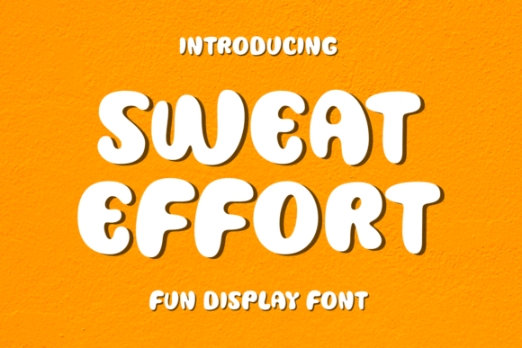 Sweat Effort: Strategic Typography for Joyful Brand Positioning
