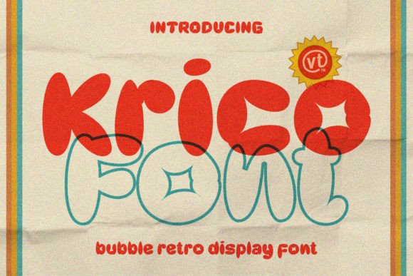 Unlocking Retro Charm: A Comprehensive Guide to the Krico Bubble Font Family