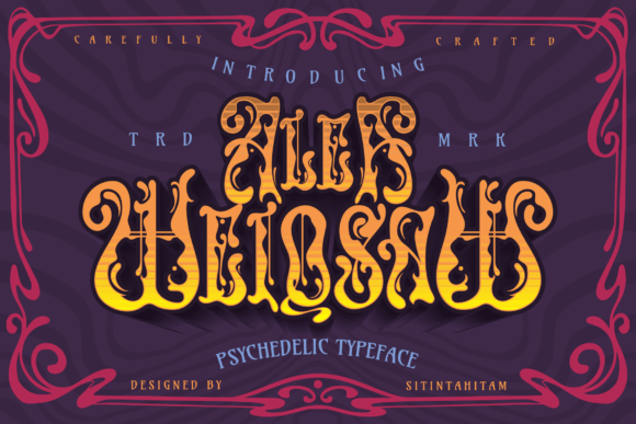 Unlocking Retro Vibes: A Deep Dive into the Alea Weiqsaw Display Font