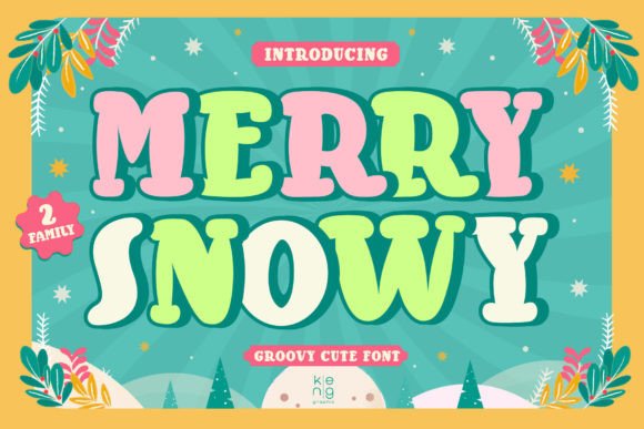 Unlocking the Groovy Potential of Merry Snowy for Bold Designs